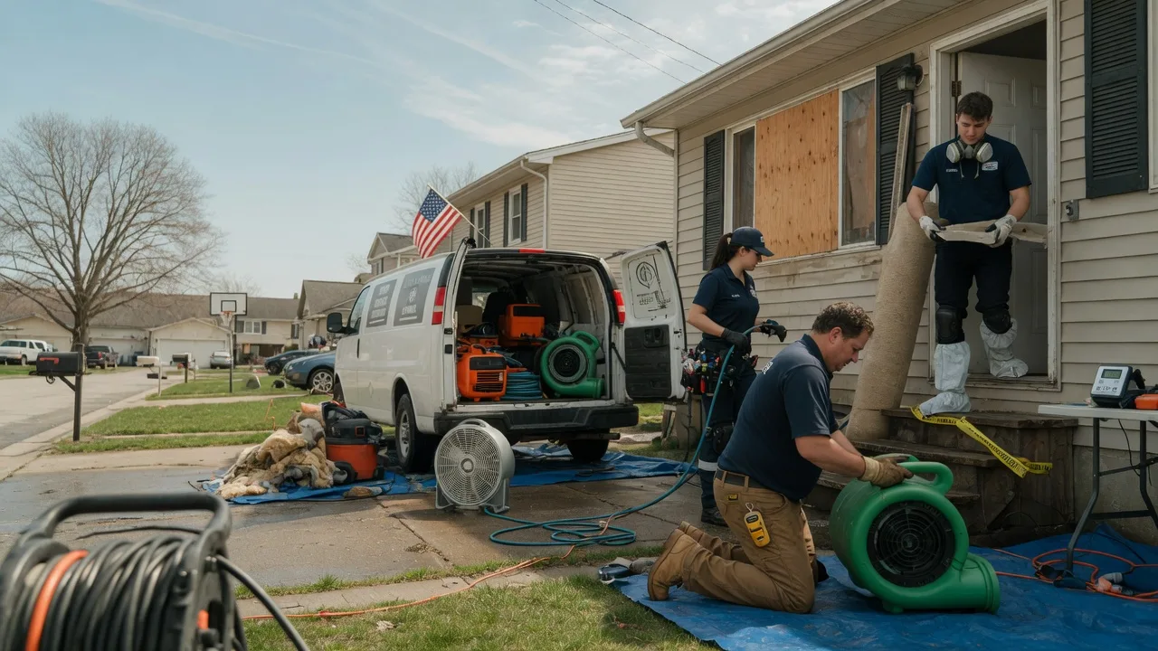 Water Damage Restoration in Potosi, WI near me